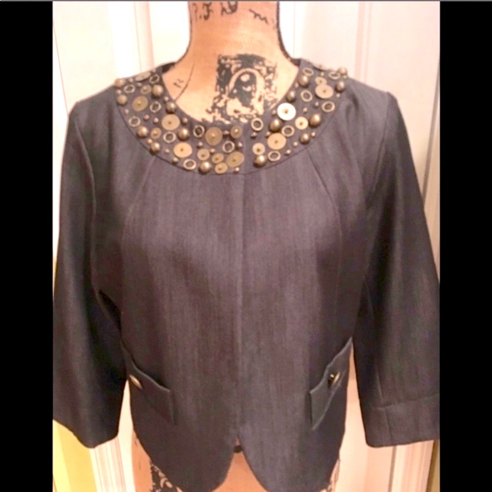 ✔️ NWOT So Elegant Ruby Rd Embellished Dressy Precious Size 10P 💐